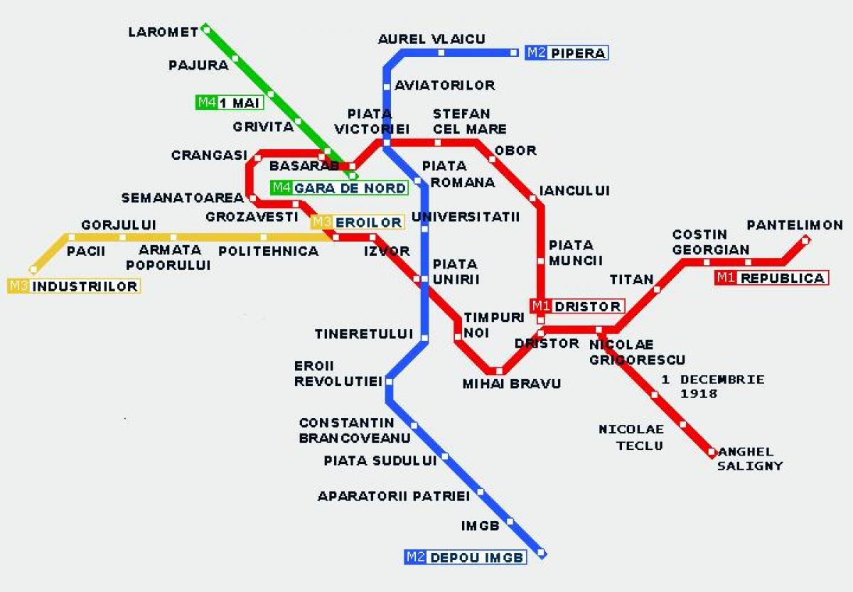 villamos térkép bukarest