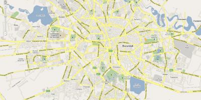Bucarest térkép