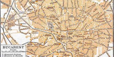 Óváros bukarest térkép