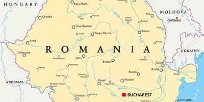 Fővárosa románia térkép